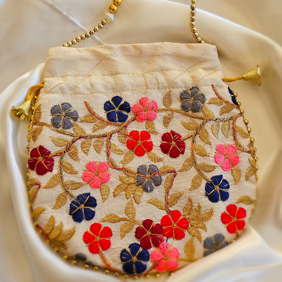 Thumbnail: Kavya Garden Potli- Only 1 Available