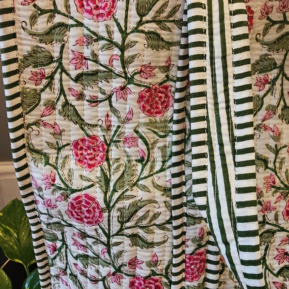 Thumbnail: Pūrv | The Botanical Quilted Tote