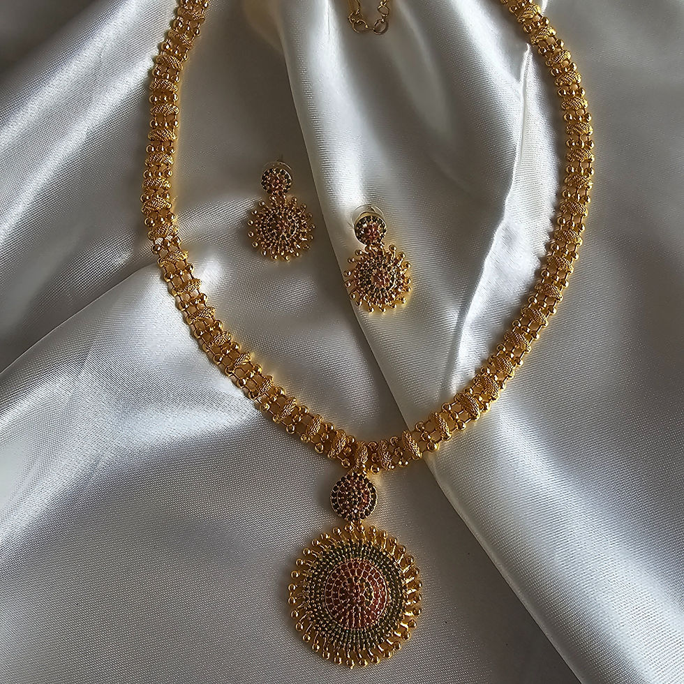 Thumbnail: Inara Matinee Necklace Set- Only 1 Available 