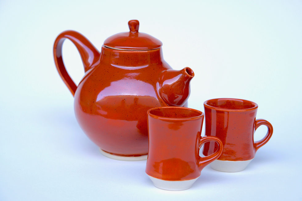 sienna tea set