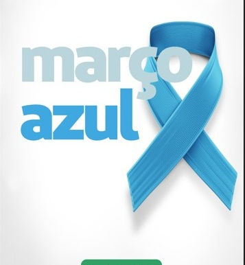 Março Azul para prevenção do câncer colorretal