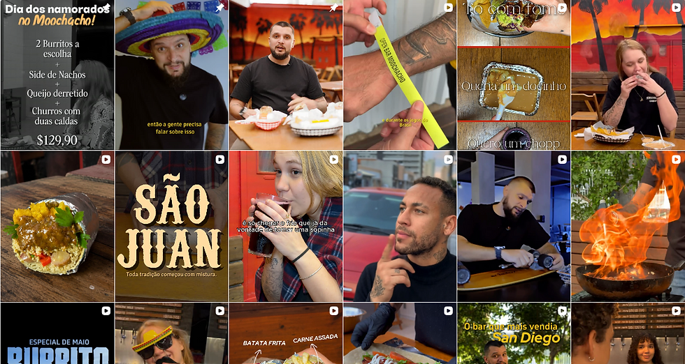 Com campanhas criativas, o Moochacho é referência nas redes sociais; só na primeira quinzena de junho já foram produzidas ações que viralizaram entre os clientes