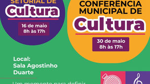 Conferência Municipal de Cultura de Chapecó será neste mês de maio