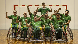 Chapecoenses no Campeonato Brasileiro de Handebol em Cadeira de Rodas