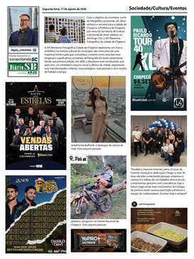 Coluna social 17 agosto 2026