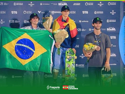 Kalani Konig é vice-campeão mundial de skate
