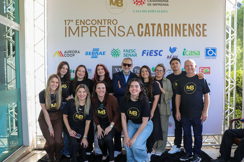 Mais de 500 profissionais celebram a história da imprensa catarinense em Chapecó