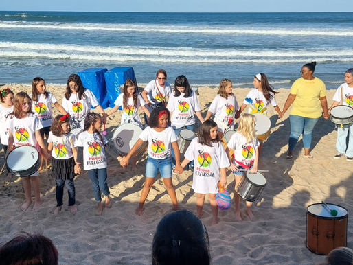Projeto Menina Percussão promove oficina gratuita no Rio Tavares
