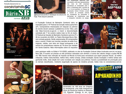 coluna social 29 agosto 2025