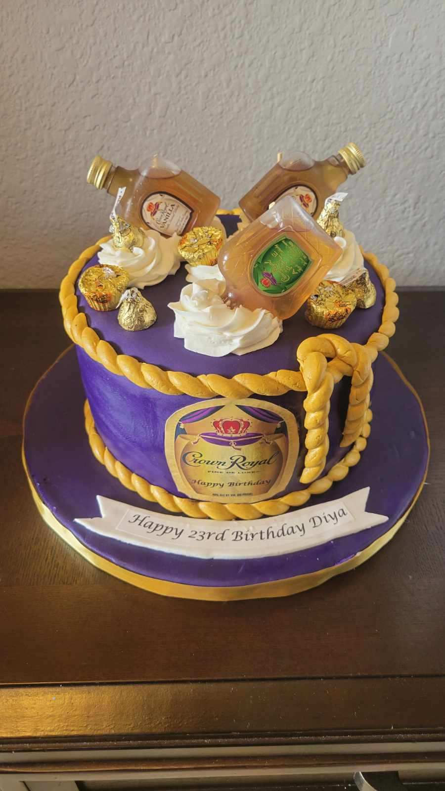 Crown Royal Cake