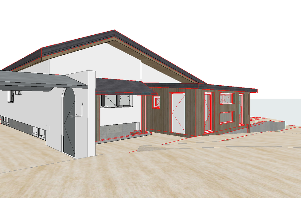 Mise en conformité d'extensions habitbles