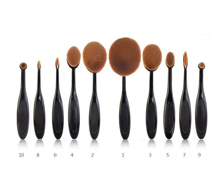 Thumbnail: Toothbrush-Shaped Makeup Brush Set