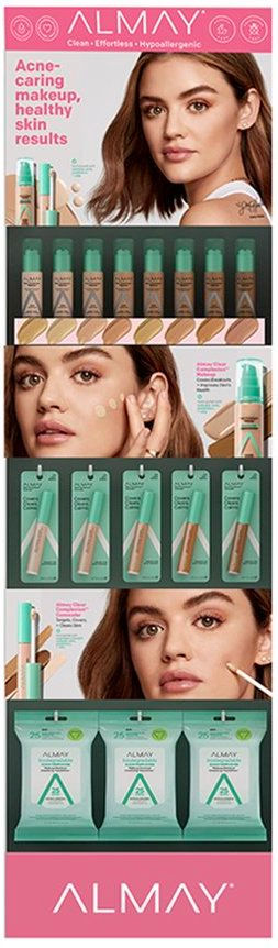 Almay Clear Complexion Collection Display