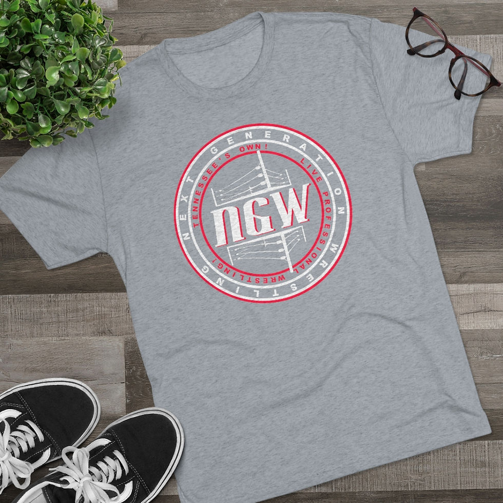 Thumbnail: Unsex Tri-Blend NGW BOH T-shirt