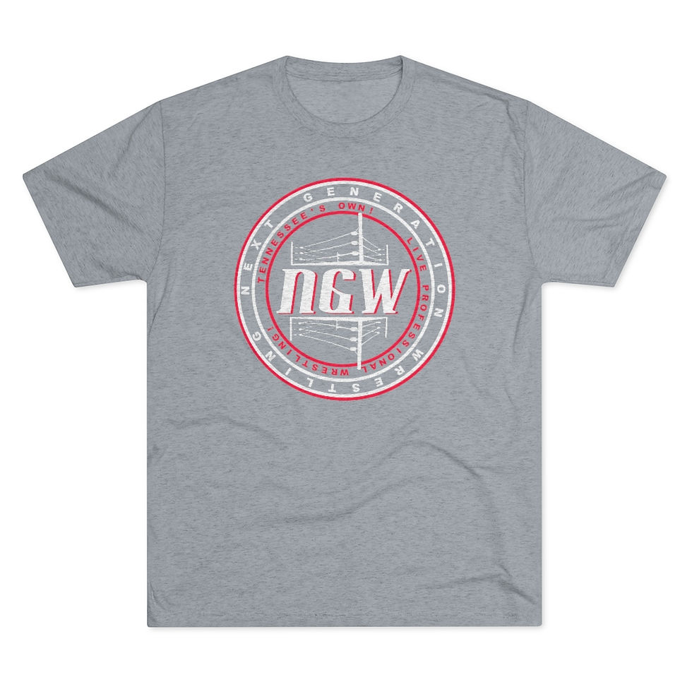 Thumbnail: Unsex Tri-Blend NGW BOH T-shirt