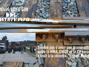 Centre-ville: Pas à l’abri d'un déraillement!