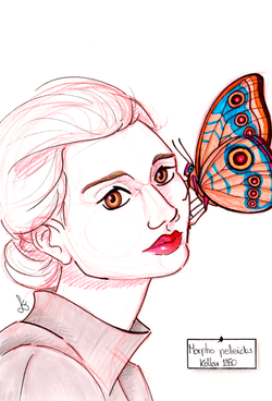 Ink and Pencil on Paper