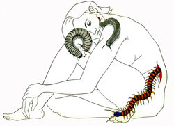 Pencil and Ink on paper