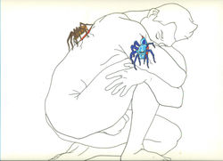 Pencil and Ink on paper