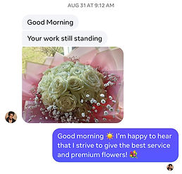 Feedback from messenger