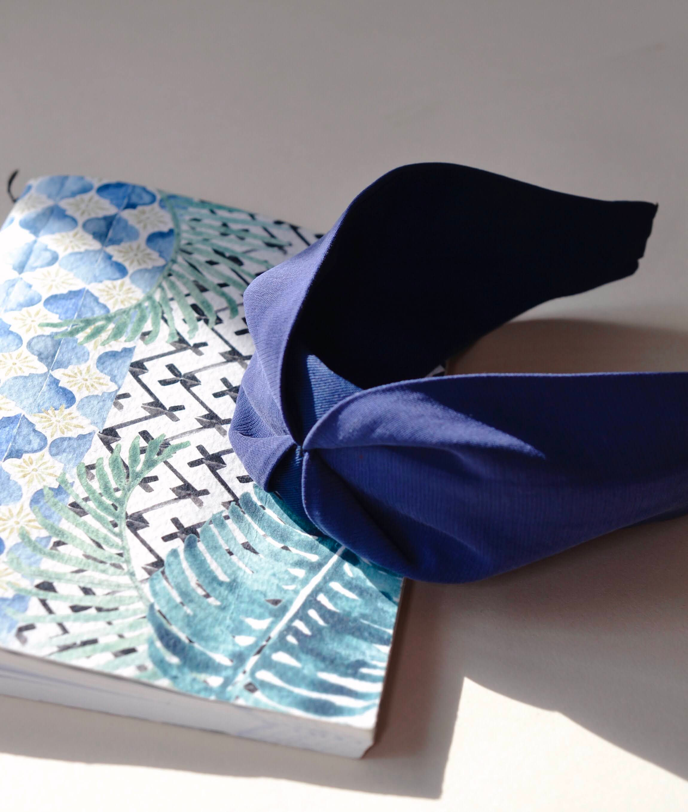 Gwenyth Navy Headband