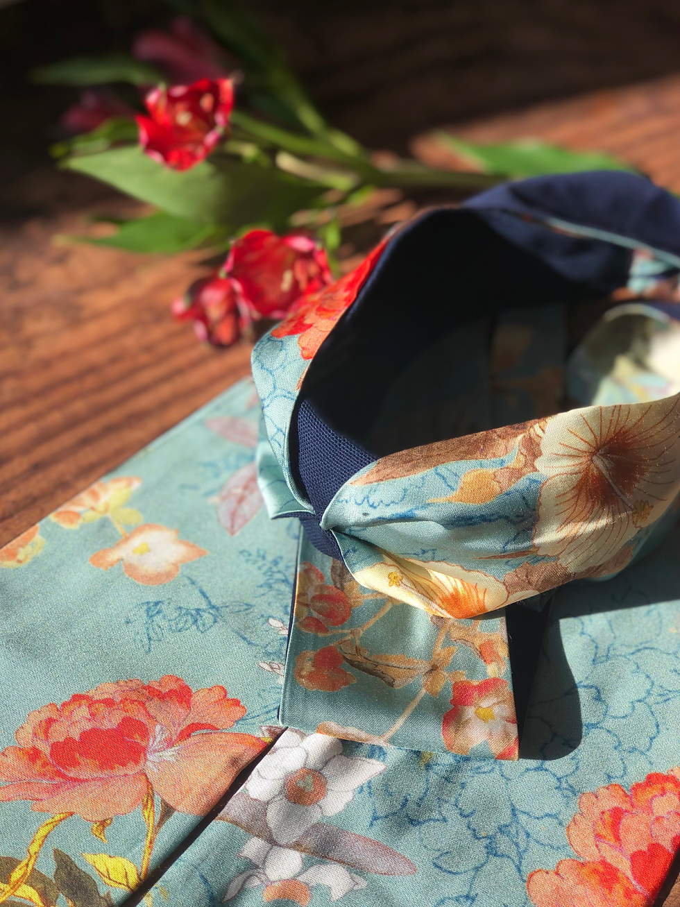 Serre-tête Foulard Peony