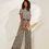 Thumbnail: Diane High Waisted Wide-Leg Trousers