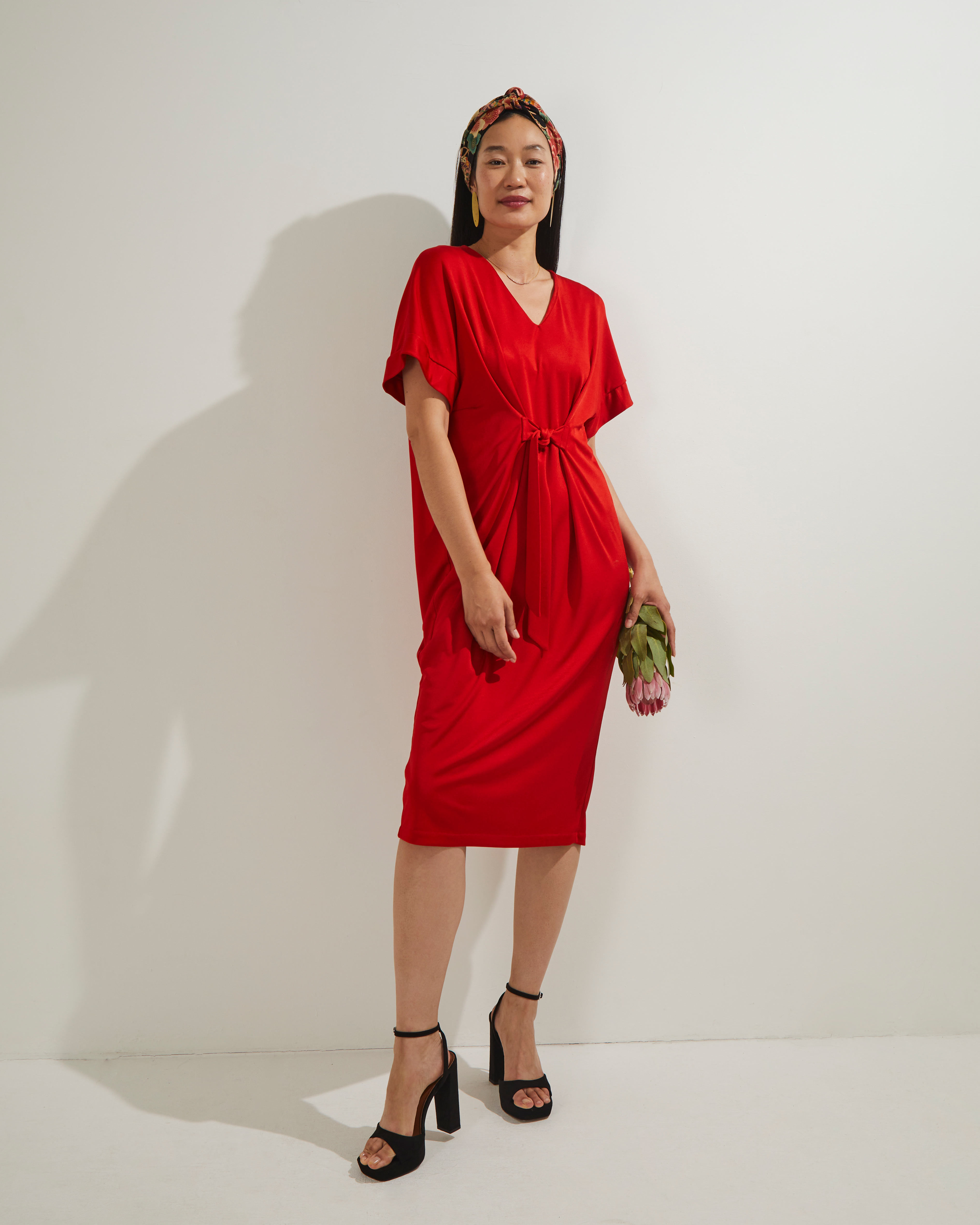 Winterberry Red Bridget Dress