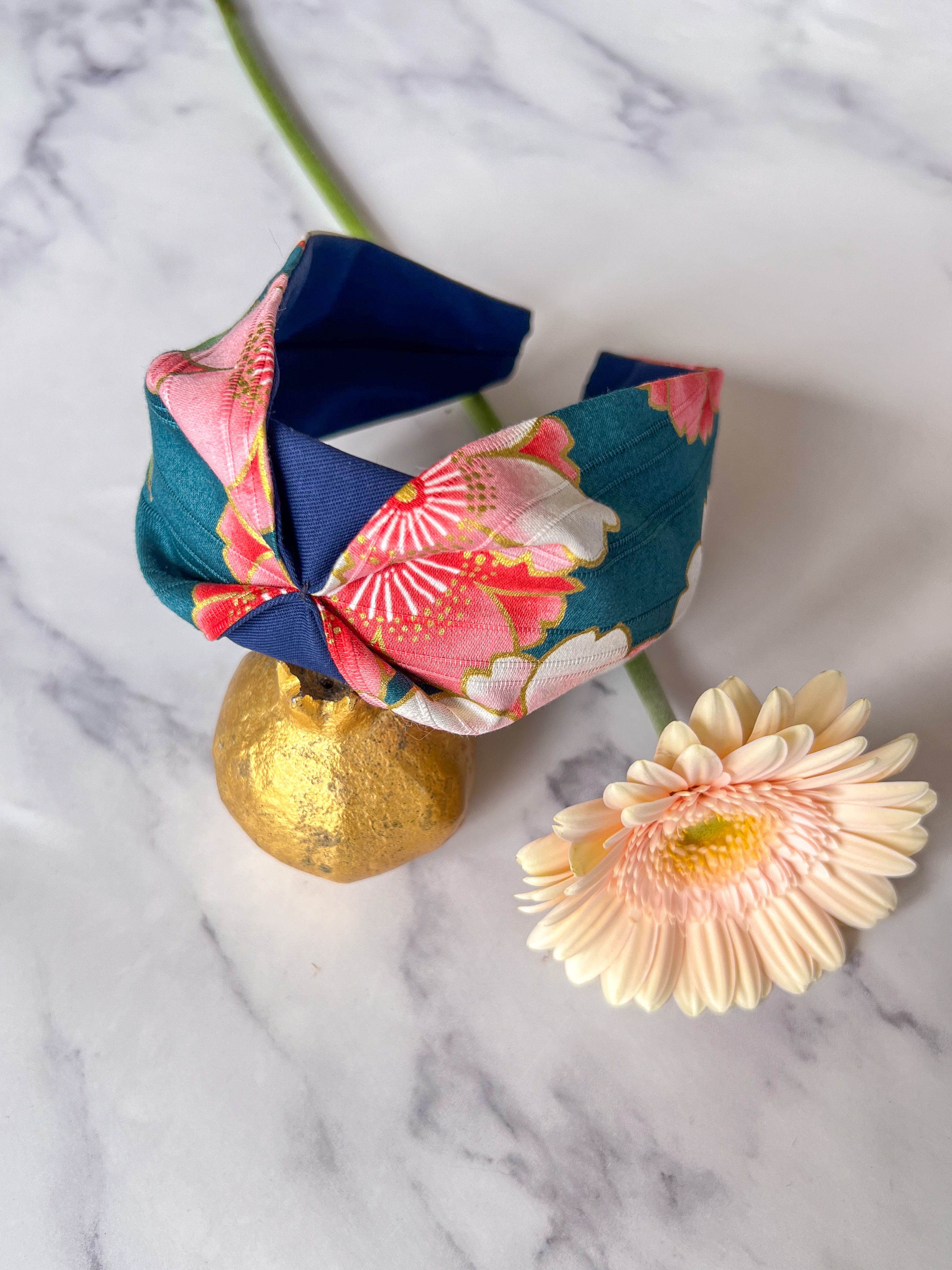 Teal Umezakura Headband