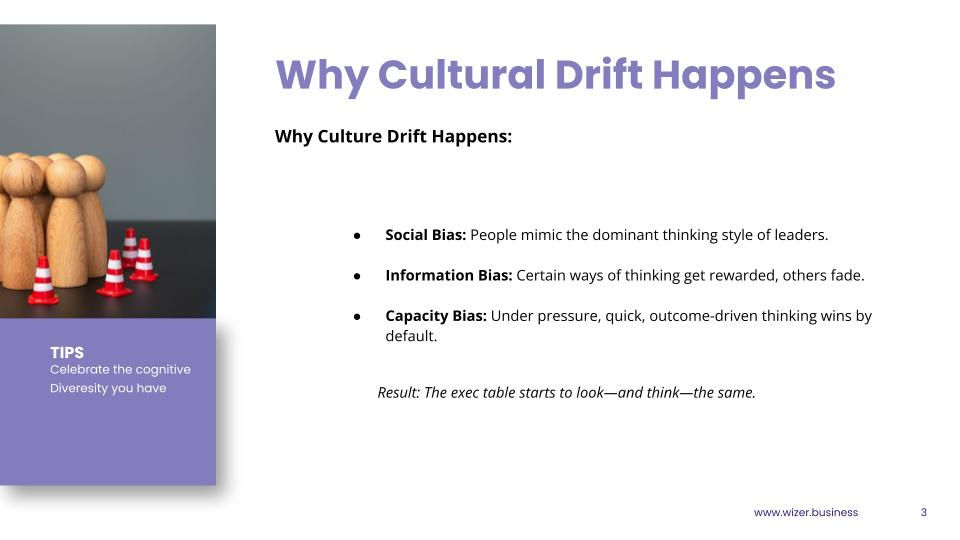 Why Cultural Drift Happens