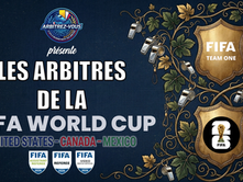 #FIFAWC2026 - Les 170 arbitres de la Coupe du Monde 2026...