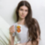 Thumbnail: Drippy "S" White Glossy Mug
