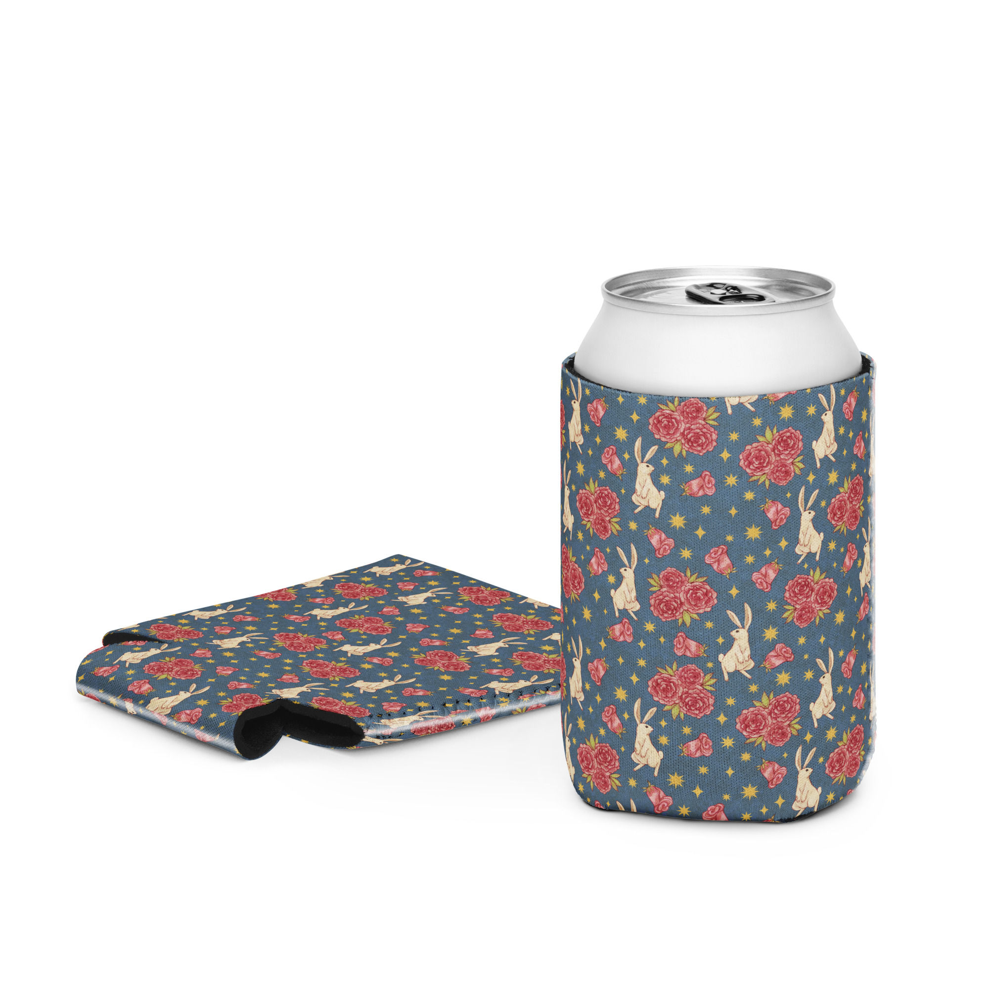 Rose & Rabbit Can cooler