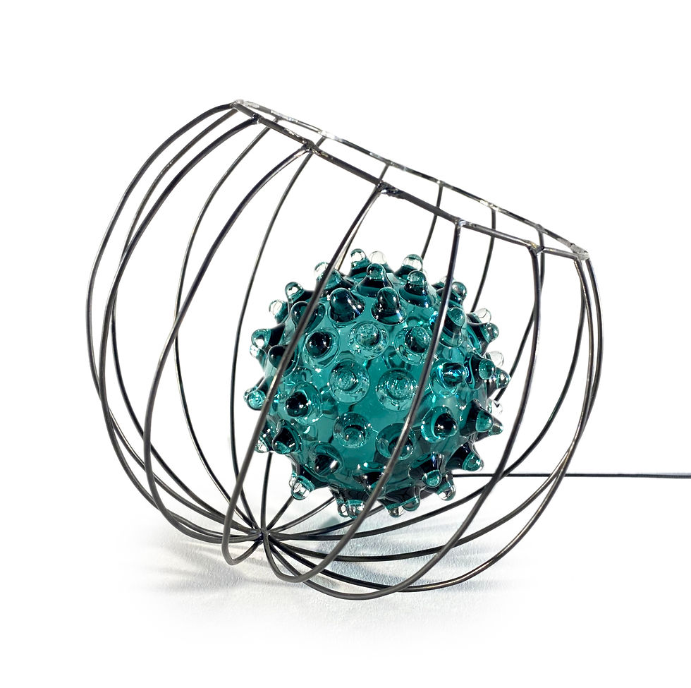 Thumbnail: glass table lamp