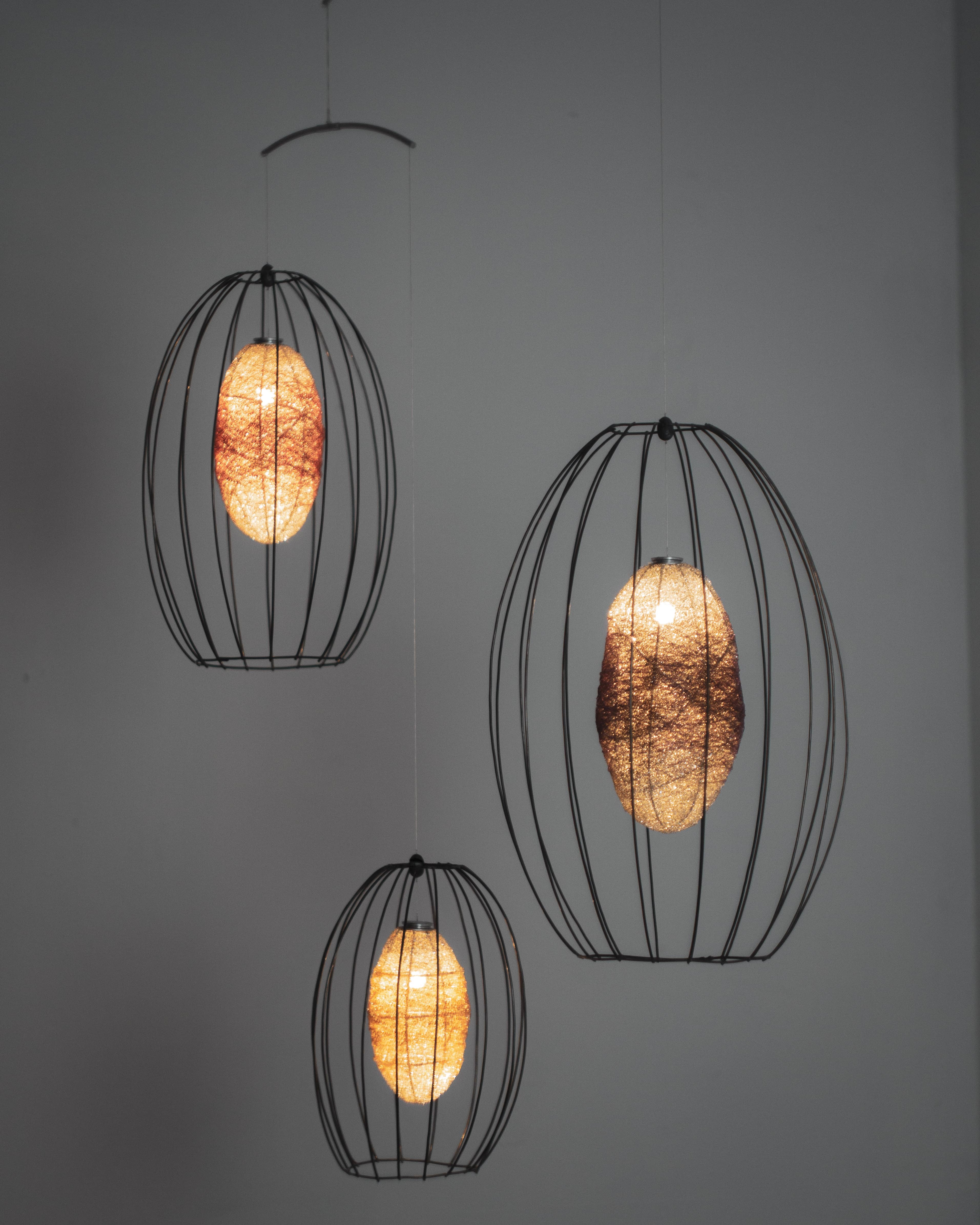 unique suspended light 