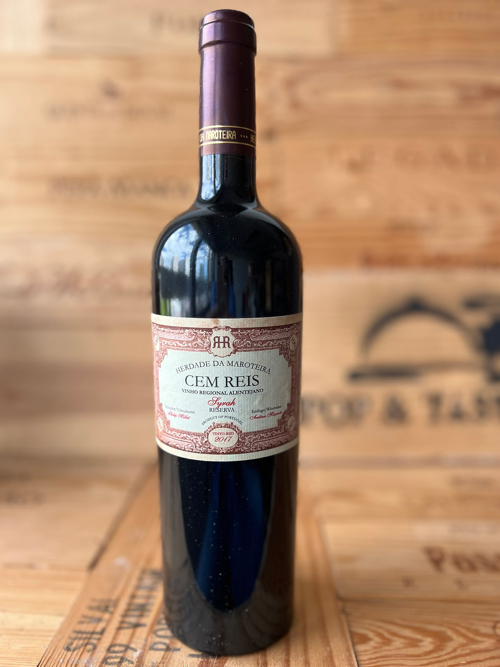 2018 Herdade da Maroteira Cem Reis Reserva Syrah