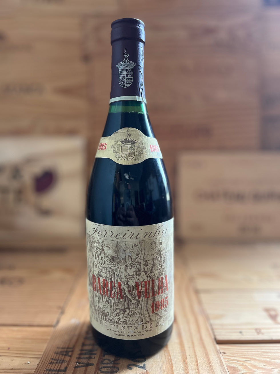 Casa Ferreirinha Barca Velha 1985 Douro Red wine