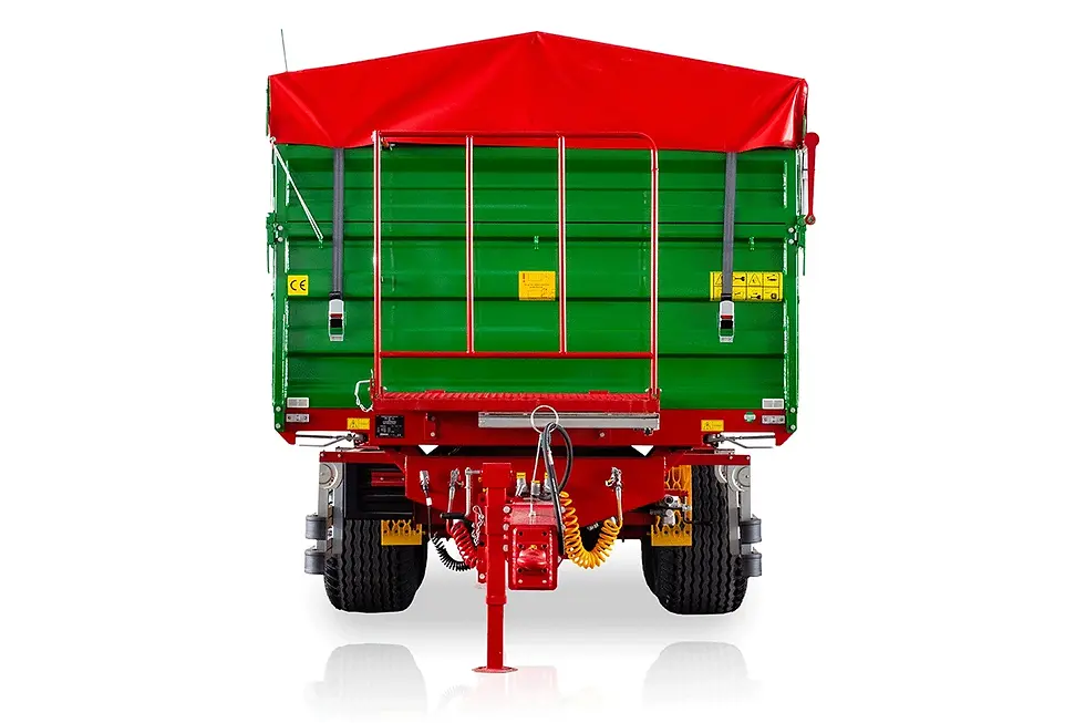 Miniatură: Remorca agricola ROMSAN 12 T tandem R12TASGAP4 
