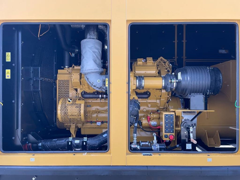 Miniatură: Generator Caterpillar 1400 kVA 1120 kW trifazic uz intensiv – stoc, garanție 24 