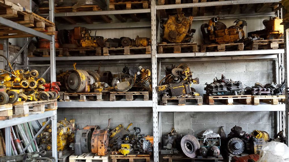 Miniatură: Piese incarc. frontal mare CAT Volvo Komatsu motor transmisie pompe hidraulice