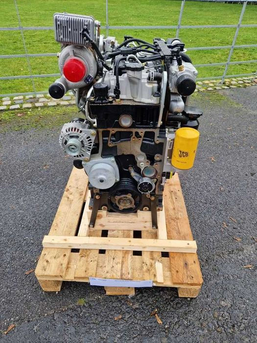 Miniatură: Motor JCB 444 TA4 pt. JCB 3CX, 4CX turbina, injectoare, ECU, chiuloasa