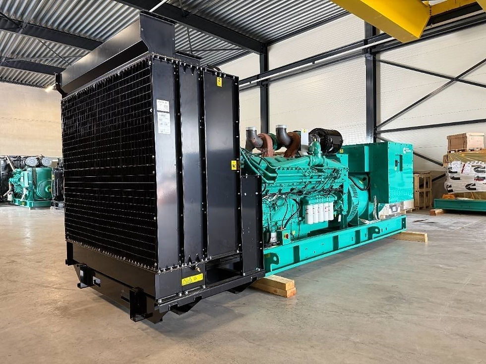 Miniatură: Generator Diesel Cummins 1675 kVA – 1340 kW | Generator Industrial Uz Intens