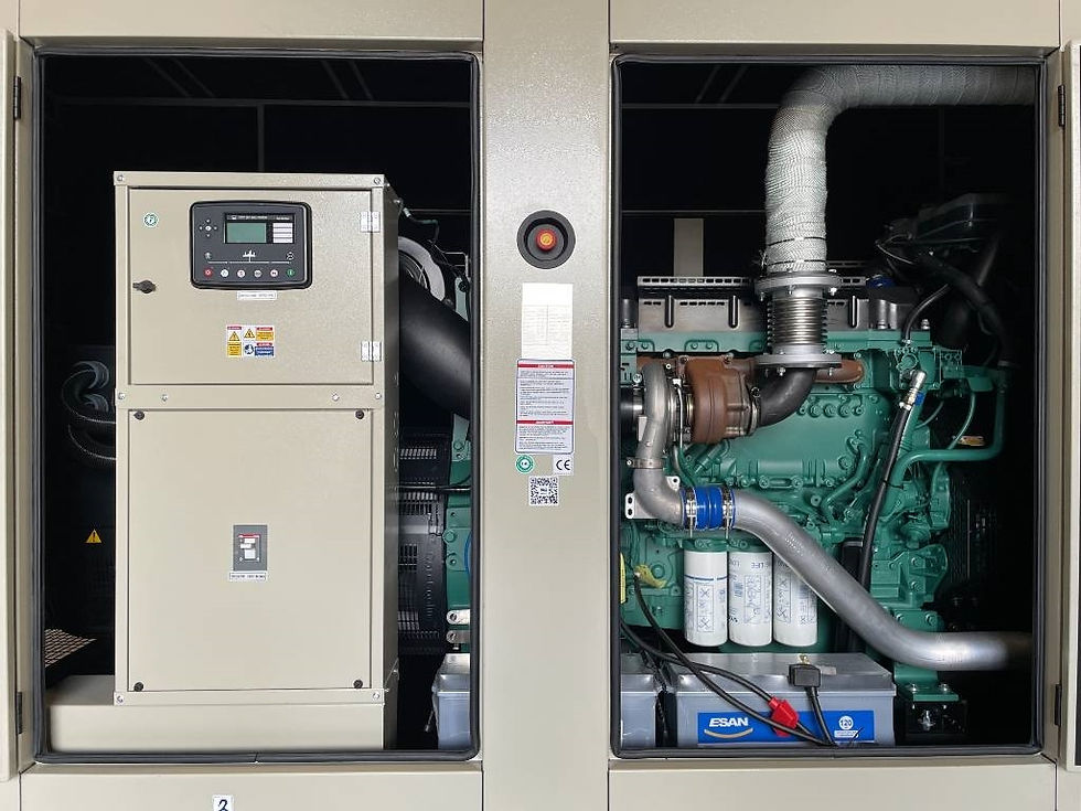 Miniatură: Generator Diesel Volvo 350 kVA – 280 kW | Generator Industrial Uz Intens
