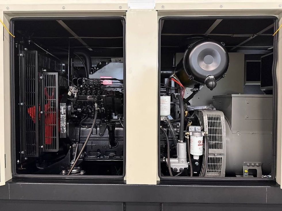Miniatură: Generator Diesel Cummins 155 kVA – 124 kW | Generator Industrial Trifazic | Gene