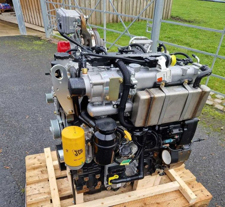 Miniatură: Motor JCB 444 TA4 pt. JCB 3CX, 4CX turbina, injectoare, ECU, chiuloasa