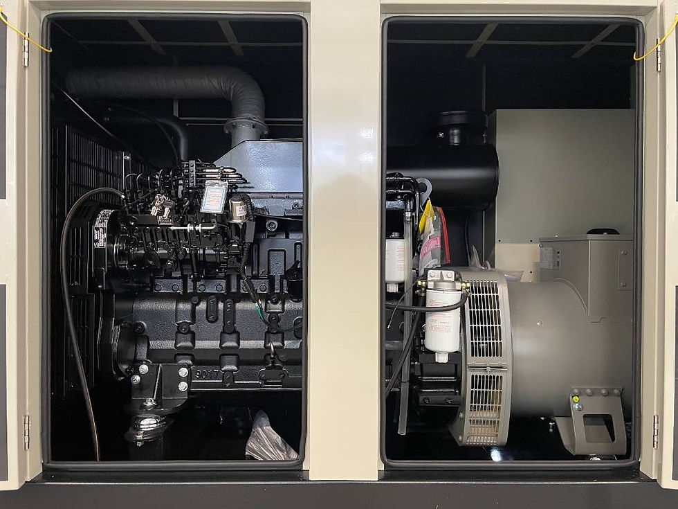 Miniatură: Generator Diesel Cummins 200 kVA – 160 kW | Generator Industrial Trifazic | Gene