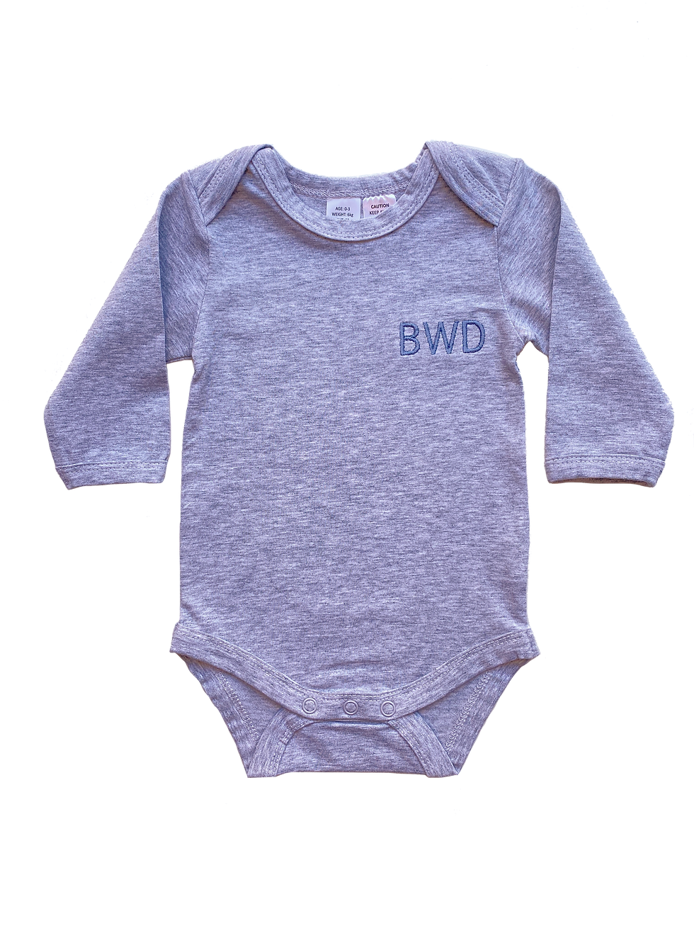 Thumbnail: Long-Sleeve Initial Onesie