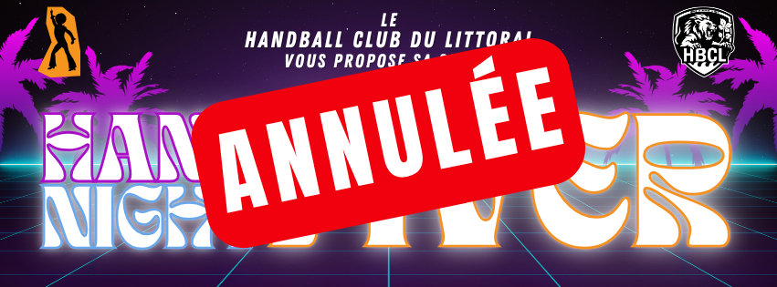 Soirée Hand Night Fiver 🪩 - Annulée