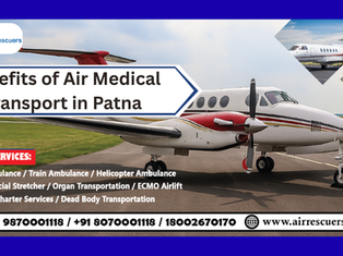 Speed and Care: Air Medical Transport in Patna