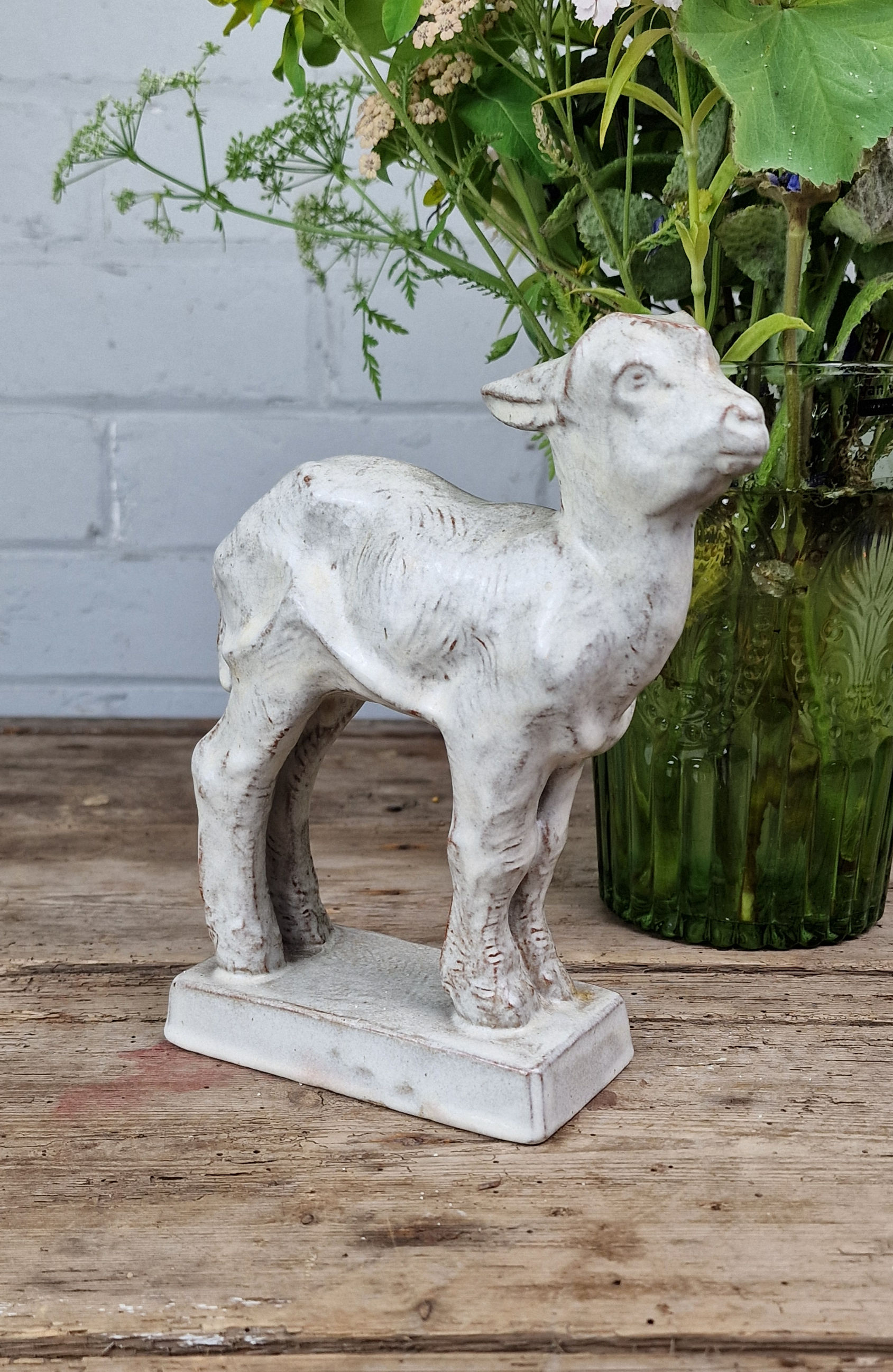Waldkater Keramik Art Deco Period Terracotta Model of a Kid Goat - Circa 1925
